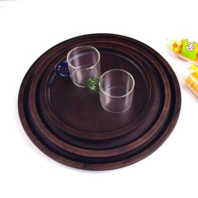 China Amazon Disposable Cheap Household Tea Dish Coffee Tray/Wooden Bamboo Cheese Serving Dish for sale