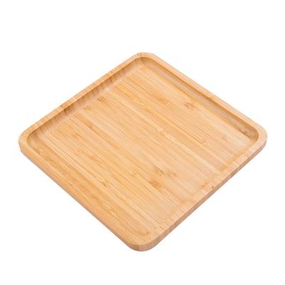 China Hotel Bamboo Food Sets Home Restaurant Large Serving Tray Decorative Snack Coffee Tea Tray For Dinner for sale