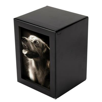 China Viable Cremation Urns For Ashes Pet Memorial Keepsake Urns Photo Box Pet Cremation Urns for sale