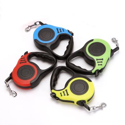 China Wholesale Small And Medium Nylon Dog Leash Nylon Leash Quick Release Dog Pet Automatic Retractable Leash for sale