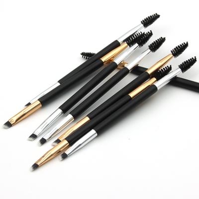 China Beauty Tools Beauty Thin Eyebrow Brush 2 In 1 Double Sided Eyebrow Brush High Quality Makeup Tool Kits for sale