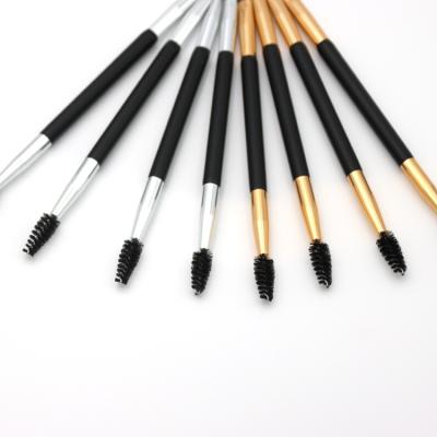 China Reusable Wholesale Makeup Brushes Eyebrow Brush Simple Logo Customized Brow Brush for sale