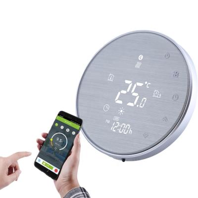 China BECA Contemporary Floor Heating Thermostat LCD Touch Screen Wireless Smart Graffiti WIFI Electric Heating Indoor Digital Thermostat for sale