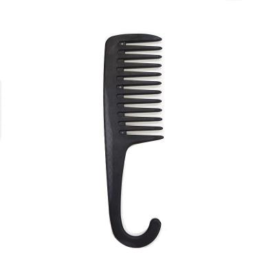 China Wide Massage Tooth Hair Comb With Hook for sale