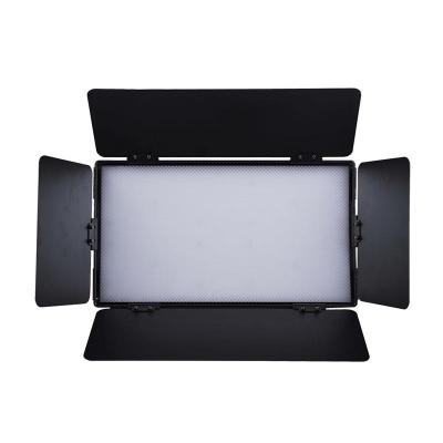 China Sports Stadiums 200W Slim Bicolor Led Soft End Light Video Light Panel With V Lock Battery Plate And DMX for sale