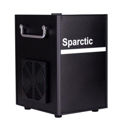 China Sports Stadiums 650w Cold Case Spark Machine Indoor Stage Firework Machine Wedding for sale