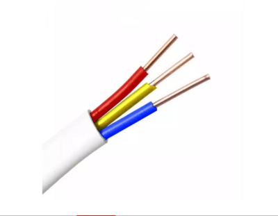 Chine 300/500V BVVB 3 Core PVC Insulation Sheathed Flat Electrical Cable à vendre