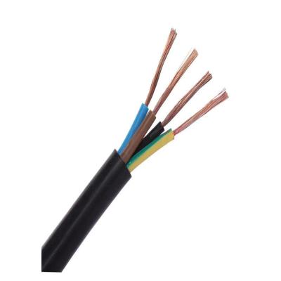 中国 10 Mm2 Black Weather Resistant Electric Copper Wire Rubber Flex Cable For Pump 販売のため