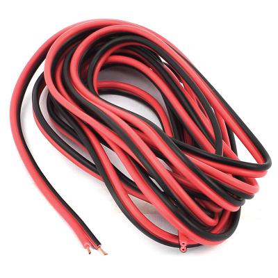 China 22 AWG 0.3 sqmm Black and Red Premium Oxygen-free Copper Speaker Cable for sale