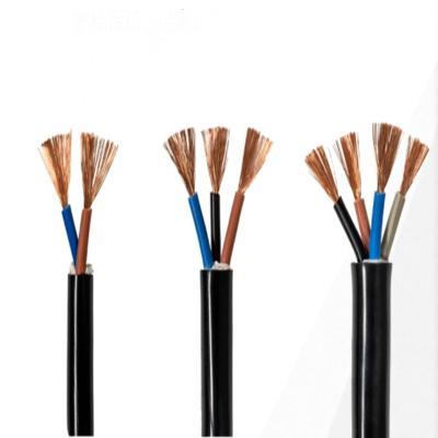 China Electric Wires Cables Electric Copper Wire Rvv 2*1.0mm2 Electrical Cable Wire for sale