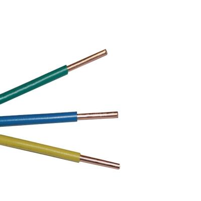 China Copper Conductor House Wiring Electrical Cable BVR 2.5mm Electric Wire PVC Insulated Heating Stranded à venda