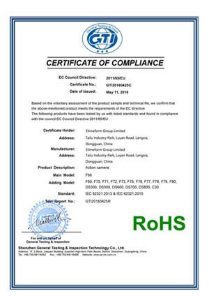 ROHS - ETIMEFORM GROUP LIMITED