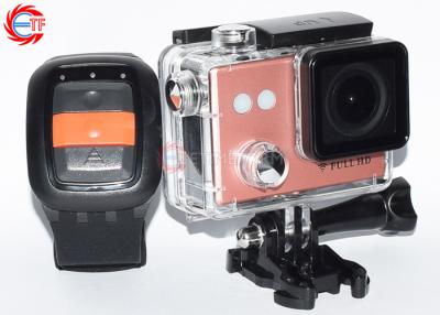 China Wireless HD Action Camera With Remote Control Outdoor Waterproof Head Camera for sale