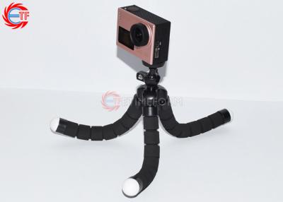 China Portable Sponge Black Sports Camera Tripod For Mobile Phones / Cameras for sale