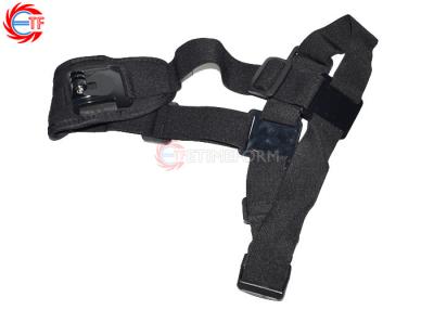 China OEM Shoulder Sports Camera Strap , Adjustable Action Camera Chest Mount Harness for sale