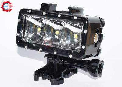 China Underwater 30m Sports Camera Accessories , LED Waterproof Video Light For Sj4000 for sale