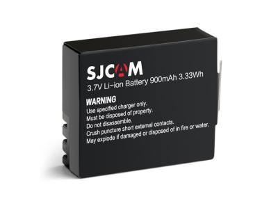 Chine Batterie rechargeable noire de Li-ion des accessoires 3.7V 900mAh de Sjcam pour la série de Sj4000 Sj5000 M10 à vendre