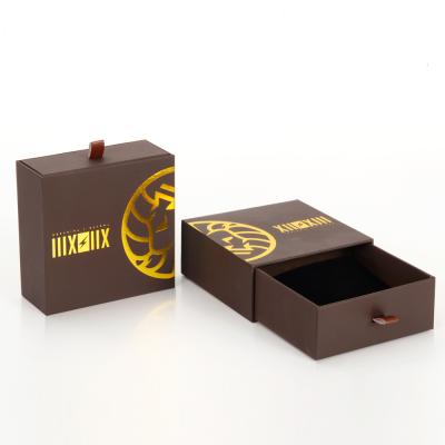 China Recycled Materials Custom Cardboard Pull Out Drawer Slide Out Of Box Packaging for sale