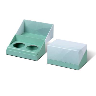 China Handmade Luxury Rigid Premium 2 Piece Candle Packaging Box With Logo Candle for sale