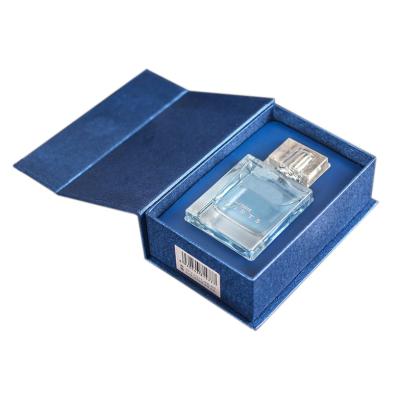 China Handmade Custom Blue Perfume Box Perfume Box Packaging For Perfumes for sale