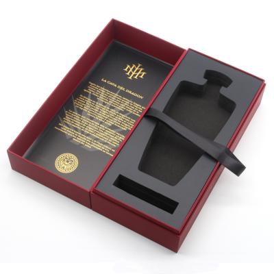 China Magnum Wine Bottle Box Handmade High Quality Magnetic Wine for sale