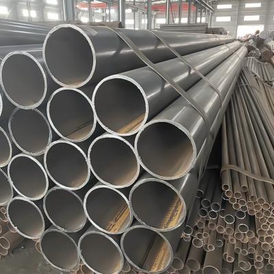 China Ms Liquid Pipe Black Carbon Steel Welded Pipe Supplier for sale