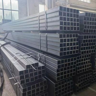 China Liquid Pipe 80x80 Ms. Welded Square Black Carbon Steel Pipes And Tubes for sale