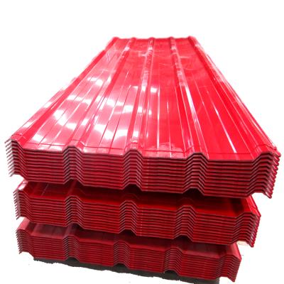 China Factory Supply High Quality Standard GB Z30-275g RAL Construction Color Sheeting Galvanized Corrugated Steel Plate Sheet for sale