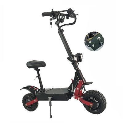 China Unisex Cheap Fast Electric Scooter 11 Inch 5600W Foldable Adult Fast Dual Motor Off Road Electric Scooters for sale