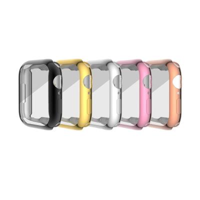 China Full Protective Case Shockproof/Dust Plating TPU Screen Protector Film Case For Apple Watch Series 7 Iwatch 41mm/45mm for sale