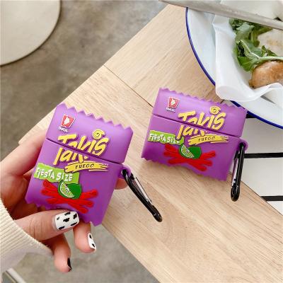 China Designer Food Snack Case For Airpods Amazon Hot Selling Candy Food Design Case For Airpod 1 2 For Airpods 3 pro for sale