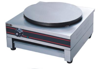 China Gas Electric Krampouz Commercial Crepe Maker Machine With Single / Double Sides for sale