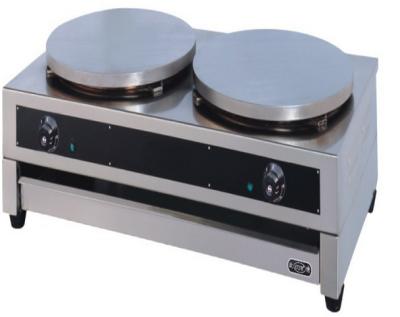 China Manual Control Commercial Baking Ovens Gas Rotating Professional Crepe Maker Machine for sale