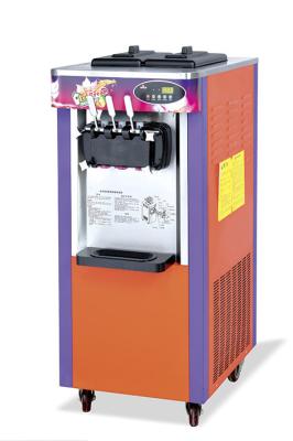 China 2+1 Mixed Flavors 1800W Industrial Ice Cream Making Machine For Restaurant / Hotel for sale