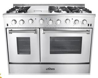 China Commercial Restaurant Convection Gas Electric Oven  , Double Oven Gas Cookers for sale