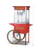 China Automatic Caramel Traditional Popcorn Maker , Countertop Popcorn Machine With Wheels for sale