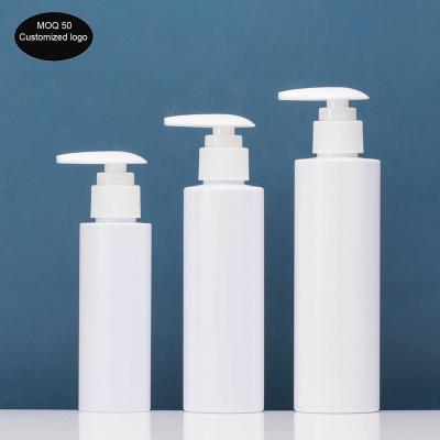 China 100ml 150ml 200ml Cosmetics push-type lotion bottle, shampoo, hand soap, empty bottles for sale