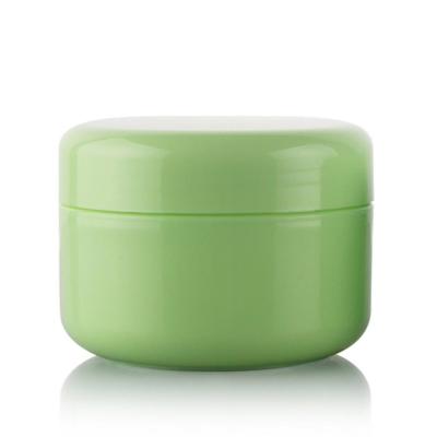 China 10g 20g 30g 50g 100g Colorful Face Cream Jars Pot Travel Plastic Empty Cute Cosmetic Sample Containers for sale