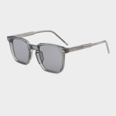 China Big Frame Sunglasses 9811 Custom Logo Square Sunglasses For Women Men High Quality Large Frame for sale