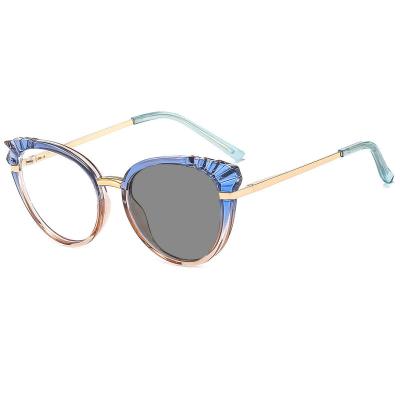 China Photocromic 5020Photocromic Glass Blue Light Blocking Retro Custom Photochromic Glass Optical Sight Glasses Logo Sights for sale