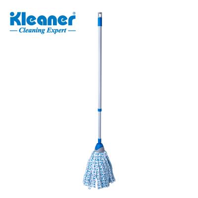 China Kleaner Nonwoven Fabric Broom Floor Cleaning Water Sustainable Telescopic Broom for sale