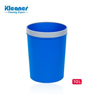 China Kleaner 10L Sustainable Household Plastic Dust Bin for sale