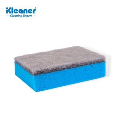 China Durable Strong Kleaner Power Sponge Scrubber Pad For Kitchen Cleaning for sale