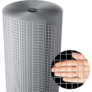 China Galvanized Mesh Net Bird Cage Netting Welded Wire Mesh Roll For Sale for sale