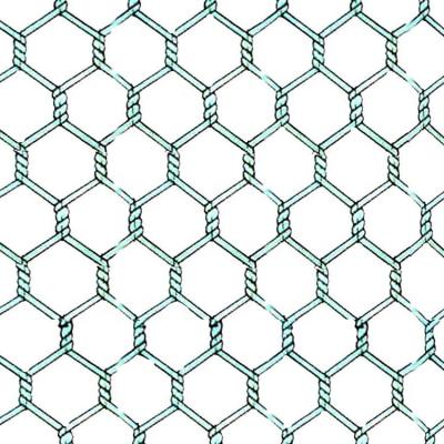 China Anti-Corrosion High Quality PVC Coated Gabion Mesh Netting Box For Block Hexagonal Wall for sale