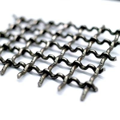 China Resistance Against Heat Crimped Wire Diameter Stainless Steel Wire Mesh For Cultivation for sale