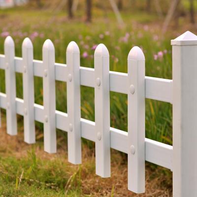 China Easily Assembled White Plastic Garden Fencing Vinyl PVC Fence For Export for sale