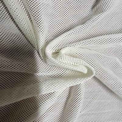 China Anti-Static REPREVE soft 100 recycled pet bottle plastic polyester mesh fabric for  Lining or Athletic wear for sale