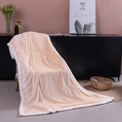 China Anti Dust Mite Wholesale Double Sided Winter Warm Super Soft Fluffy Fuzzy Fleece Throw Sherpa Blanket for sale