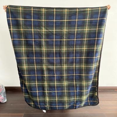 China Anti-Static Multifunction Super Soft Cape Blanket Flannel Tartan Blanket Spot Goods Cape Shawl Blanket Cappa for sale